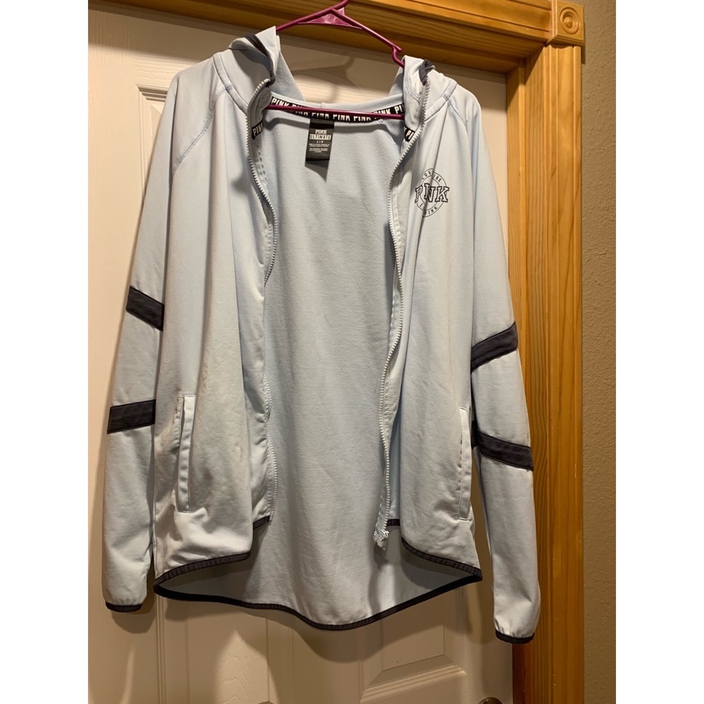 VS PINK full zip with THUMB HOLES 😍